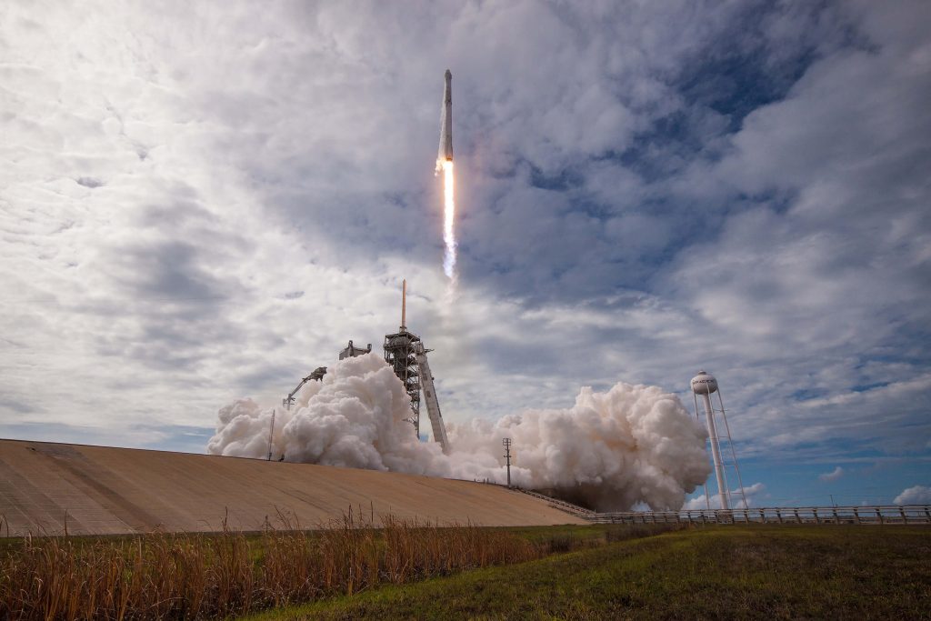 The commercial resupply service mission CRS-11 utilized a Falcon 9 launch vehicle, making it the first reuse of C106, a CRS Dragon cargo vessel that was previously flown on the CRS-4 mission. Courtesy of SpaceX